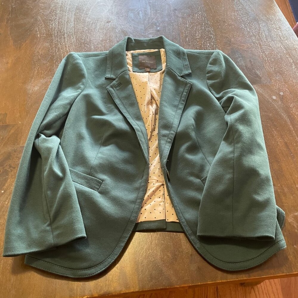 The Limited Green Blazer